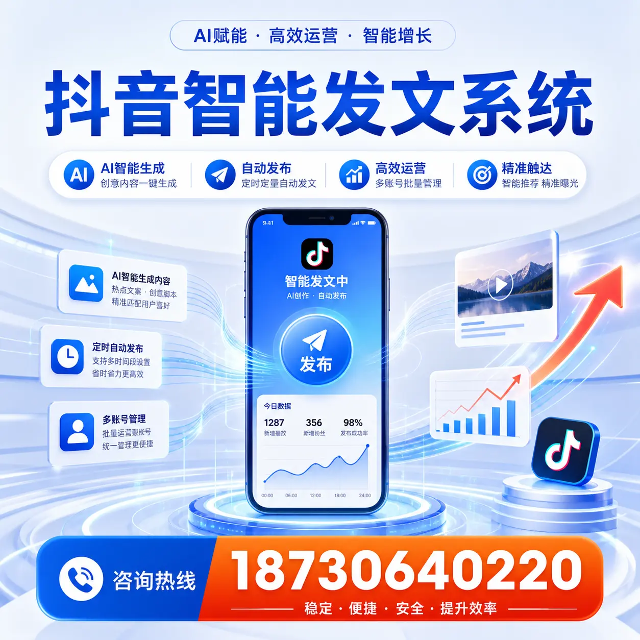 如何通过抖音智能发文系统提升 济源 企业的市场竞争力
